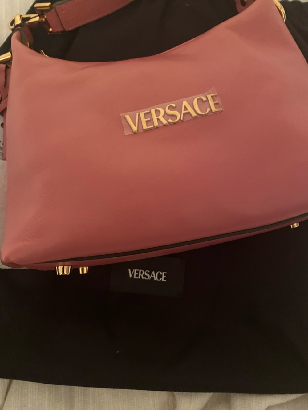 Versace Tag Hobo Bag - Picture 6 of 8